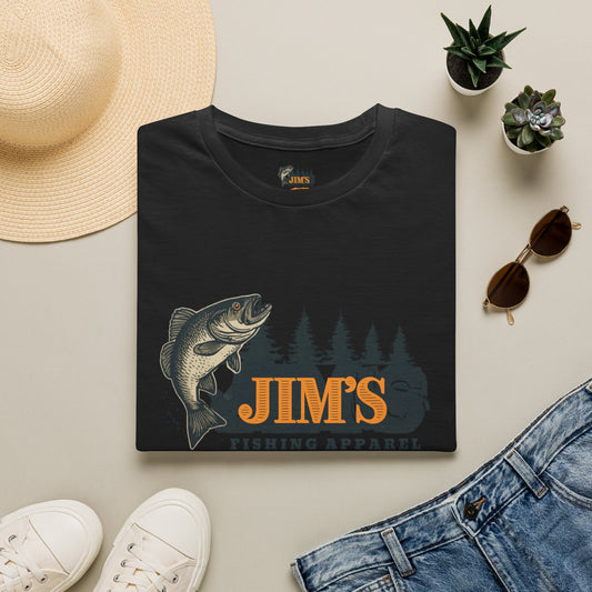 Largemouth Bass Fishing Graphic Tee | Jim's Fishing Apparel