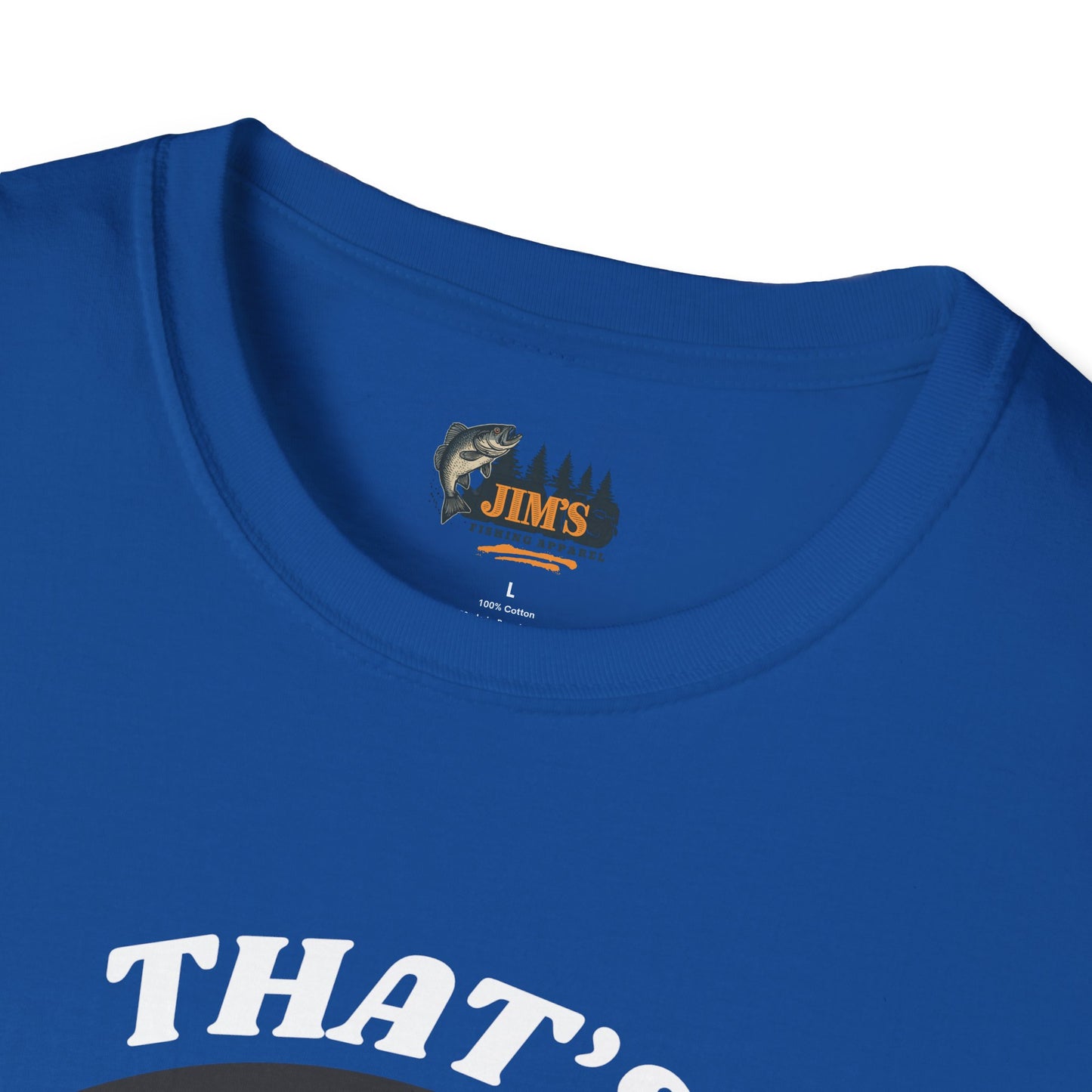 Boat Fishing Graphic Tee "That's My Spot!" | Jim's Fishing Apparel
