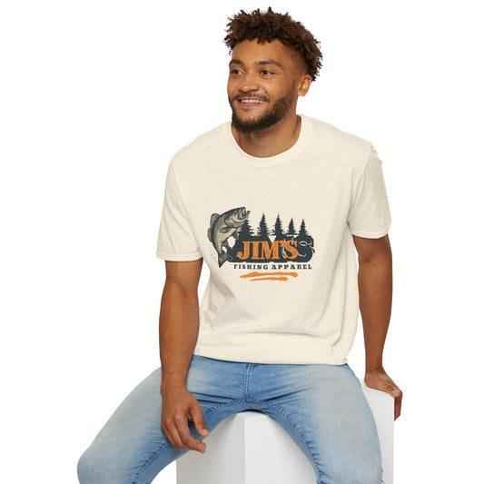 Largemouth Bass Fishing Graphic Tee | Jim's Fishing Apparel